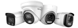 4 HikVision CCTV Cameras